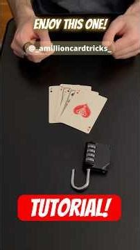 Unlock The Code! - Card Trick Tutorial