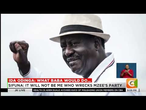 Ida Odinga urges calm and dialogue in ODM as leaders pay tribute to Raila on his birthday