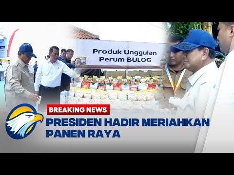 BREAKING NEWS - Presiden Prabowo Hadiri Panen Raya di Karawang
