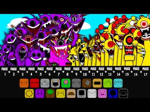 Sprunki Phase 1 + 2 + 3 + 4 + 5 + 6 + 7 + 8 + 9 + 10 + 11 + 12 + 13 + 15 + 16 + 17 Style (Daylight)