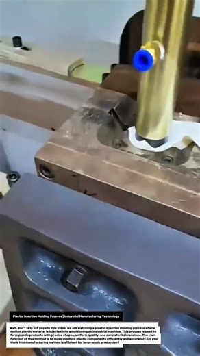 Plastic Injection Molding Process | Industrial Manufacturing Technology.