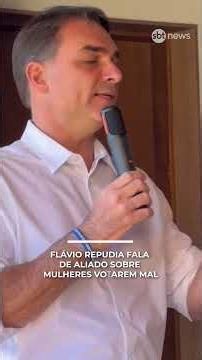 Flávio repudia fala de aliado sobre mulheres votarem mal | #SBTNews