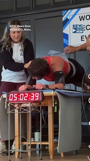BREAKING NEWS: Plank world record is broken!