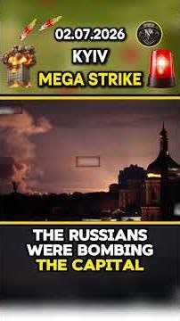 🚨MEGA STRIKE on KYIV — 570 Drones & Missiles💥Military Summary 2026.07.2 #ukraine #russia #ukrainewar