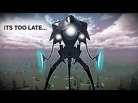 WAR of the WORLDS: ESCAPING a Tripod Alien INVASION 