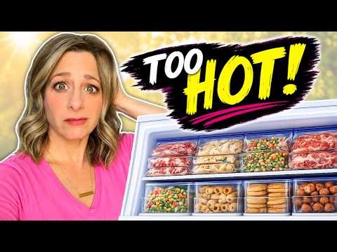 It's Too Hot To Cook! This Freezer System ALWAYS Saves Dinner!