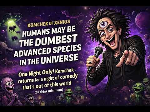 Komchek Tears Into Human Logic | Stand-up Comedy | Alien Comedy Show