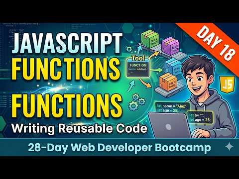 Day 18: JavaScript Functions – Writing Reusable Code | 28-Day Web Developer Bootcamp