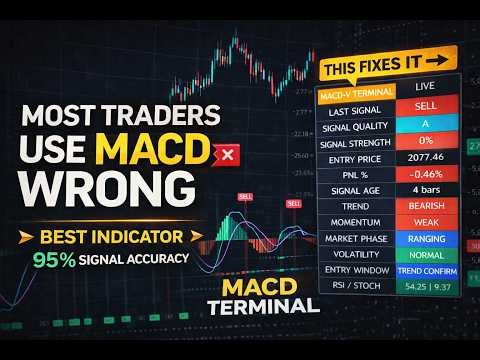 I Turned MACD Into a Bloomberg Terminal - MACD’i Bloomberg Terminal mantığıyla yeniden tasarladım.