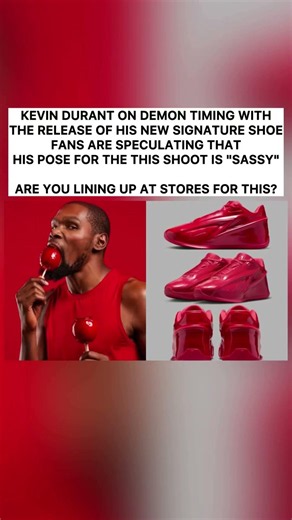 KD 19 “Candy Apple” 🍎🔥 Kevin Durant’s Newest Nike Shoe Is INSANE