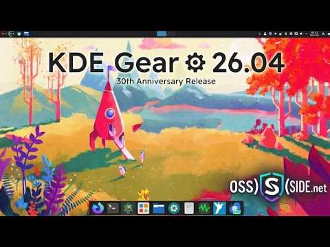 KDE Gear 26.04 Released: Celebrating 30 Years with Massive App Updates
