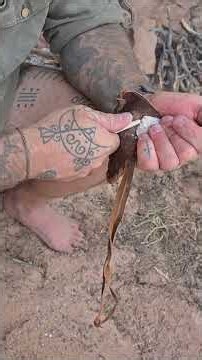 ROCK Shelter Knapping - Chalcedony Triangle Point