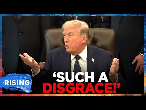 Trump goes off on reporter after she pressed him on Iran war timeline | RISING