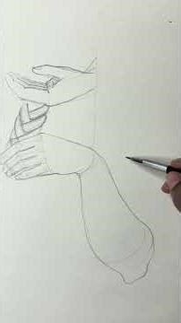 The secret to drawing hands? Start with the structure, not the fingers! 🤚📐