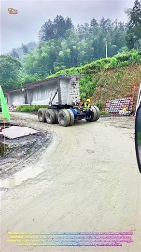 How Heavy-Duty Hauling Transforms Precast Elements into Bridge Components! 🏗️🚛