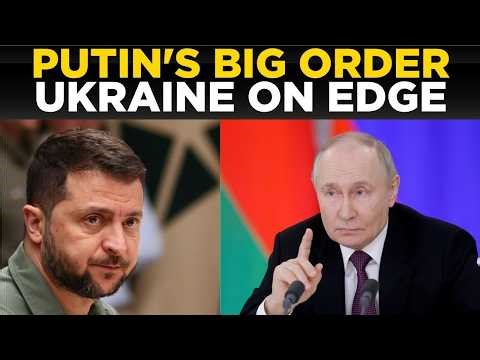 LIVE NEWS | 'Time For Action': Putin's HUGE Order Shocks Zelenskyy | Ukraine In Flames Tonight?