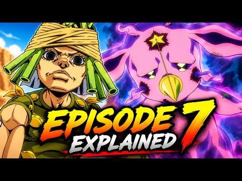 Steel Ball Run Episode 7 Explained | Tusk Act 1, Funny Valentine & JoJo's Bizarre Adventure