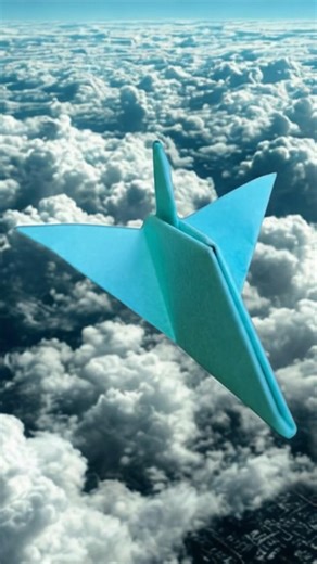 DIY Origami- Fighter Jet ✈️ | Easy Paper Plane for Beginners #shorts #origami