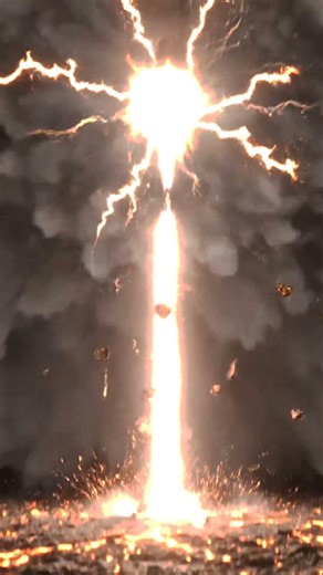 How Hot Is Lightning When It Hits the Ground? (30,000 K Explained) #Physics #Lightning #Plasma