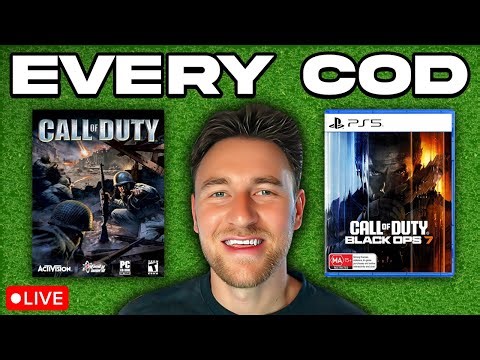 Playing Every COD in One Stream!