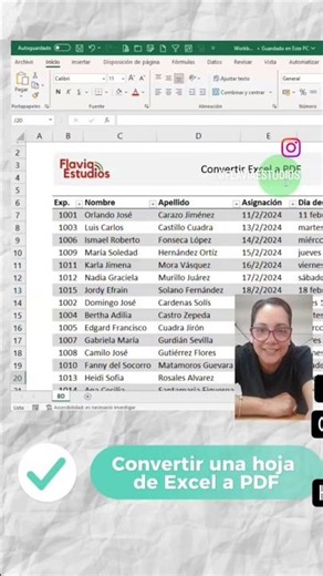¿Sabías que no necesitás una aplicación, para convertir de Excel a PDF?