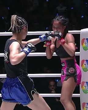 Yu Yau Pui wasted NO time bringing the pressure in her ONE debut against TheStar Sitcho! ⚡🥊