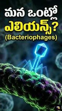 These Alien Robots Live Inside Your Body! (Shocking Facts) | #trending | #Bacteriophage | #shorts