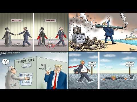 The Wildest Trump Satire Cartoons Today Are Going Viral – Craziest U.S. Humor || APR 12