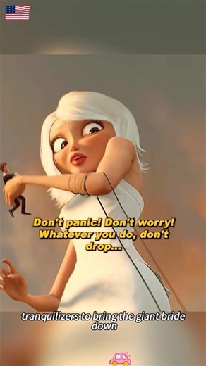 👰‍♀️💥 Monsters vs. Aliens (2009) | Bride Turns Into a 50-Foot Giant! 👽📏#movie