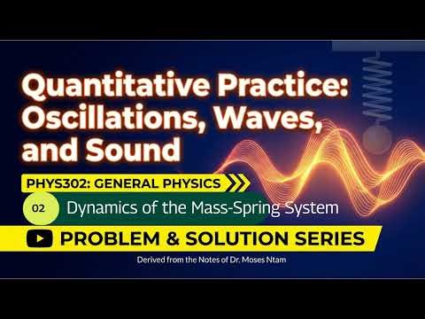Dynamics of the Mass-Spring System | Physics 302: Oscillations & Waves