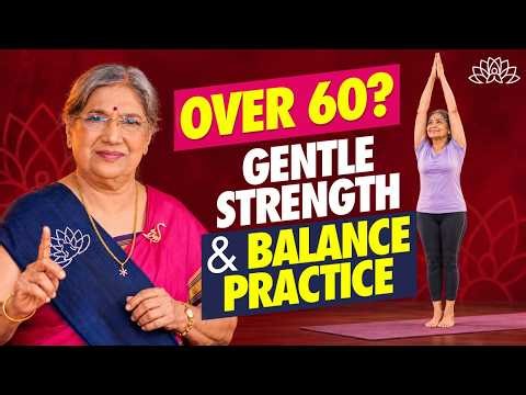 Yoga for Seniors | Gentle Strength and Balance Practice | Dr. Hansaji