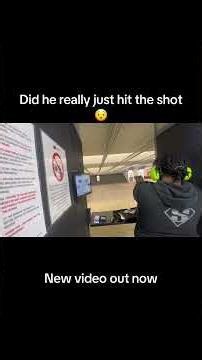 Long range shot with a Glock 26