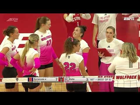 Syracuse vs. NC State Full Match Replay | 2026 ACC Volleyball