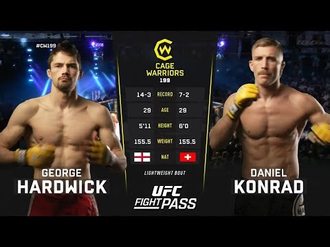 Cage Warriors 199: Daniel Konrad vs George Hardwick | December 6, 2025