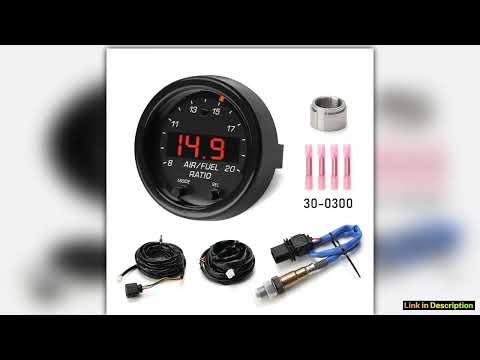 O2 Controller Air Fuel Ratio Gauge Kit EM 300300 XSeries Wideband UEGO AFR LSU 49 0258017025