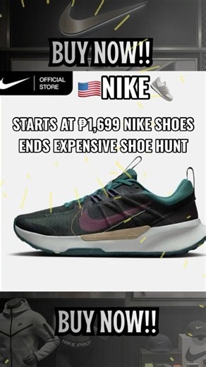 NIKE SHOES & SAVE UP TO 50%! PRICES START AT ₱1,819! STYLE MEETS PERFORMANCE 4 LESS!#ShopeeTagToWin