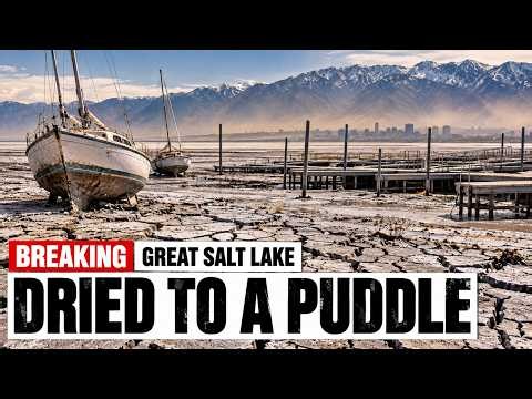 The Great Salt Lake DROPS To Historic Lows - A Toxic Arsenic Cloud Is Emerging