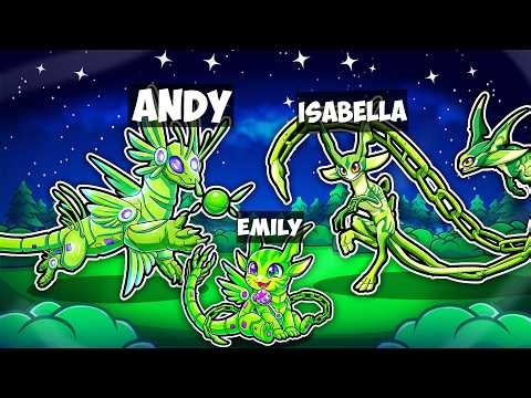 Having An ALIEN INVASION Family In Creatures Of Sonaria! (Roblox)