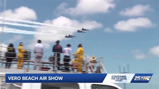 Vero Beach air show inspires families with Blue Angels performance