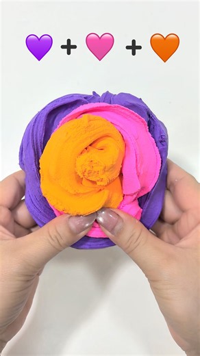 Mixing The Most BEAUTIFUL Slime Colors Ever! 💜🩷🧡 (Brain-Melting ASMR)