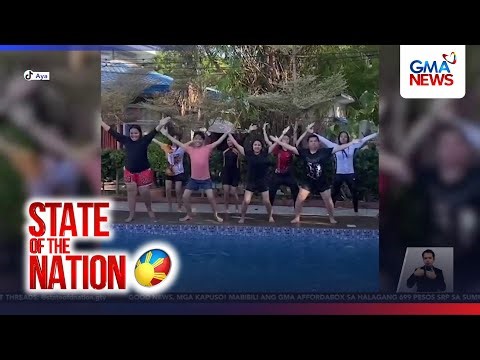 Olympics-style outing with trending synchronized swimming | SONA