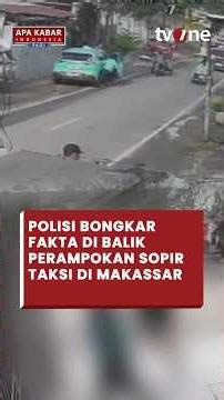 Terkuak! Polisi Ungkap Fakta di Balik Perampokan Sopir Taksi Online yang Viral #polisi #perampokan