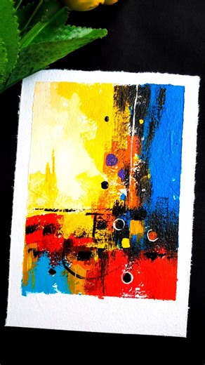 Abstract Painting | Modern Art | Easy Painting #abstractpainting #modernart #timelapse