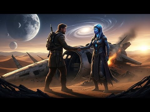 “He Rescued an Alien Woman — Unaware She Was the Queen Who Would Sacrifice Everything for Him”