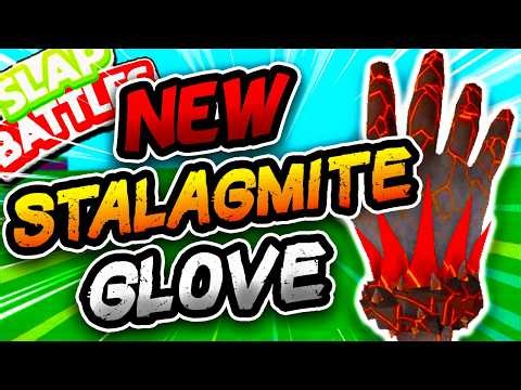 New STALAGMITE Glove🏔️ & BUG FIX Update!! - Slap Battles Roblox