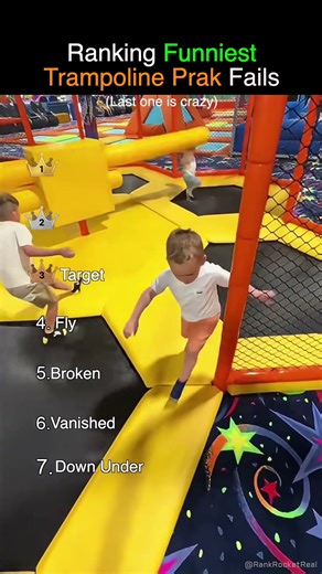 Ranking Funniest Trampoline Park Fails