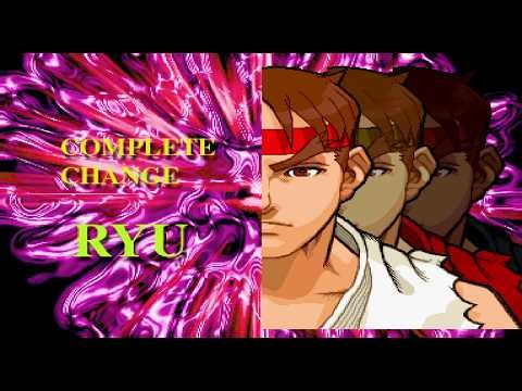 Marvel vs Capcom | Duo Team Attack EX | Ryu (Akuma Mode) & Morrigan