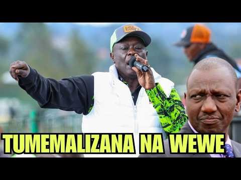 'Kasongo tumemfukuza hapa Mlima!' Gachagua continues destroying Ruto in Mt Kenya.
