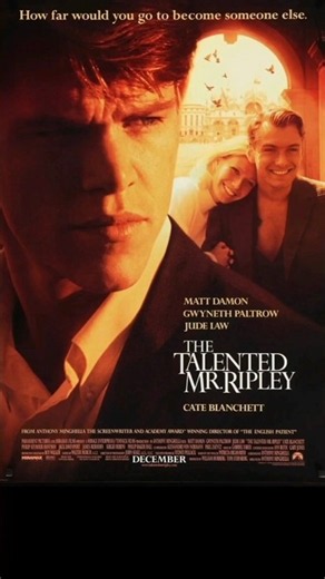 The Talented Mr. Ripley (1999) | Matt Damon’s Darkest Deception #Shorts