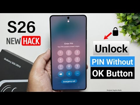 Samsung Galaxy Enter Pin Code Without Pressing OK